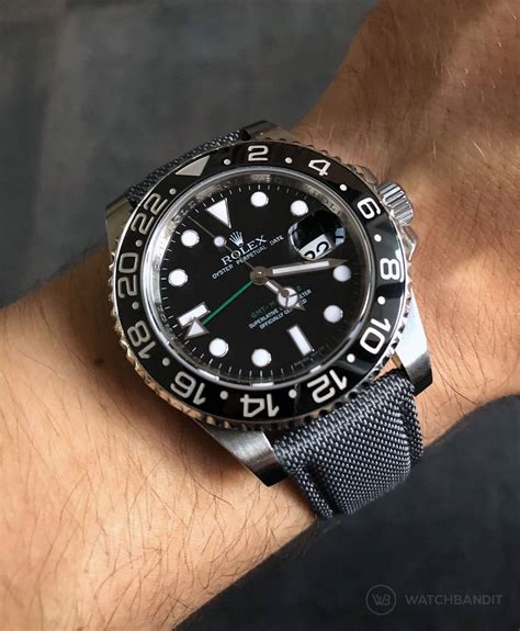 rolex gmt on nato|Rolex nylon NATO strap.